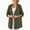 Army Green, variant on Womens Waterproof Jacket Hooded with Zipper Lightweight Windbreaker for Outdoor Hiking and Travel,Gray 2XL