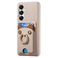thumbnail image 2 of Case for FOXDOCK Samsung Galaxy A15 , Leather, Bear Ring, Card Holder, 2 of 4