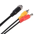 thumbnail image 4 of 4Pin Aviation Head to RCA Male DC Male Extension Cable Adapter for Camera, 4 of 4