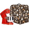 thumbnail image 3 of Stand Mixer Cover for Kitchen Coffee Pattern Mixer Protector Dust Covers Waterproof Fits All Tilt Head & Bowl Lift Models, 3 of 7