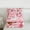 Pink 01, variant on Feelyou Gingerbread Man Child Queen Comforter Set, Pink Xmas Tree Bedding Sets, Sweet Christmas Theme Reversible Bedding Comforter Set, Microfiber Bedroom Decor, 3 Pieces