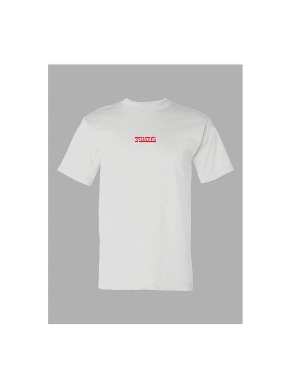 PHLUID Project Gender Inclusive Optimist Crewneck Graphic T-Shirt Bright White L