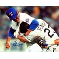 thumbnail image 2 of Nolan Ryan Autographed Framed 8x10 Photo Texas Rangers Fight vs. Robin Ventura PSA/DNA Stock #256687, 2 of 3