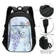 thumbnail image 3 of Balery Bird Butterfly Stripe Mochila con carga USB para hombre y mujer - Mochila impermeable y antirrobo para laptop con puerto USB para viajes, trabajo, 3 of 7
