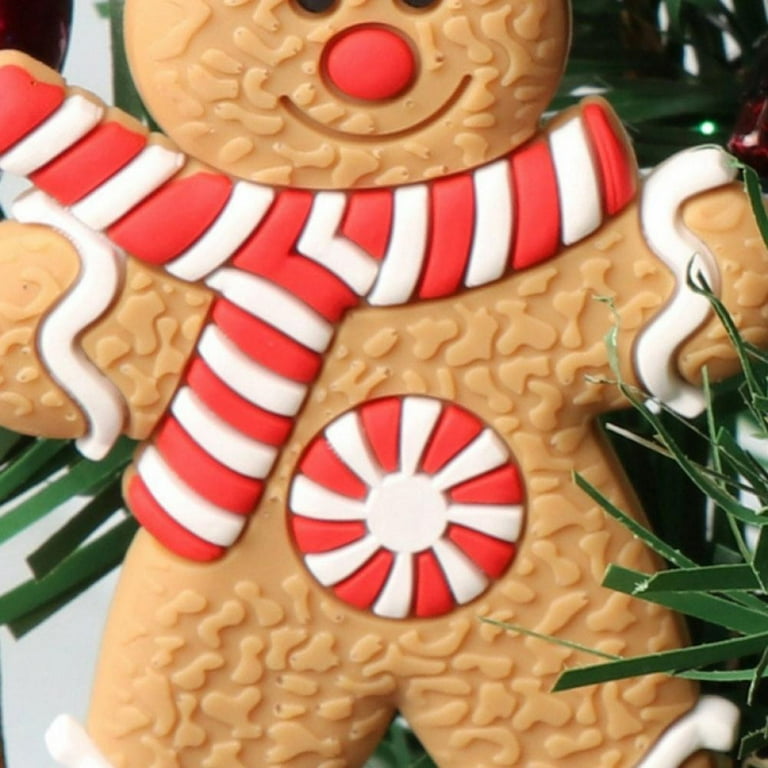 Christmas Dish Sponge Soft Christmas Tree Gingerbread Man Design