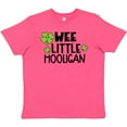 thumbnail image 3 of Inktastic St. Patrick's Day Wee Little Hooligan with Clovers Youth T-Shirt, 3 of 5