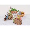 thumbnail image 4 of Maceta de plantas suculentas, maceta de resina, maceta de escritorio, soporte para macetas, decoración de jardín para el hogar, soporte para plantas, Style4 Baoblaze Pequeñas macetas suculentas, 4 of 6