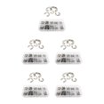 thumbnail image 1 of QualitChoice 580piece Durable Circlip - And Rust-resistant Retainer For Long-lasting Performance Strong Washers silver 5Set, 1 of 6