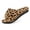Leopard, variant on Orthotic Slippers for Women Adjustable Corduroy House Slippers Arch Support Slide Slippers, Beige, Size 8-8.5