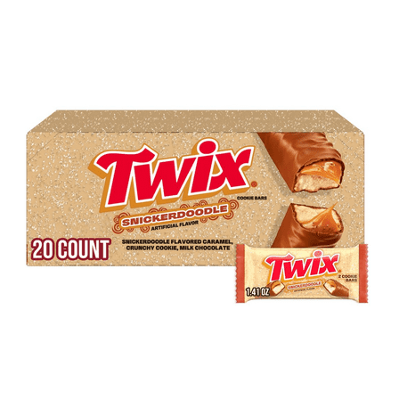 Twix Snickerdoodle 1.41oz 20ct