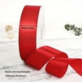 thumbnail image 1 of PENGX 100 Yards 1 Roll Vibrant Solid Color Satin Ribbon for Exquisite Floral Bouquet  Hair Bow  Gift Wrapping  DIY Projects  Christmas  Wedding  Birthday  and Party Decorations - Premium, 1 of 7