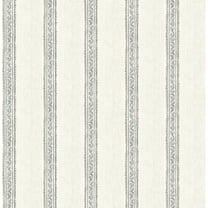 Chesapeake Mandevilla Aqua Vine Stripe Wallpaper