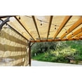 thumbnail image 4 of ALION 14' x 9' Beige HDPE Breathable Pergola Replacement Cover Panel Canopy Shade Cover, 4 of 5