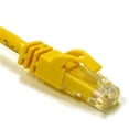 thumbnail image 1 of 1ft CAT 6 550Mhz SNAGLESS PATCH CABLE YELLOW, 1 of 1
