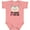 Mauve, variant on Inktastic Nana Loves Me Grandchild Girls Baby Bodysuit