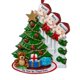 thumbnail image 1 of Feliz árbol de Navidad colgando decoraciones de regalo familia adornos navideños diy con nombres, 1 of 2