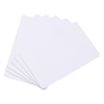 thumbnail image 1 of Uxcell 10pcs Tarjetas de PVC en blanco CR80 30 Mil Tarjetas de plástico en blanco para tarjetas de crédito, blancas, 1 of 1