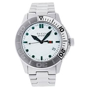 Gucci Men's City 200 Series Quartz Analog 44mm Watch YA126232