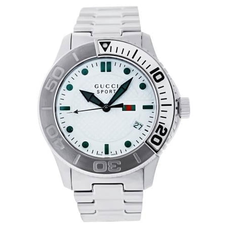Gucci Men's City 200 Series Quartz Analog 44mm Watch YA126232