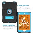 thumbnail image 7 of Case for iPad Mini 5/Mini 4 7.9" with Soft Screen Protector, Heavy Duty Rugged Hybrid Shockproof Protective Cover with Kickstand, 7 of 7