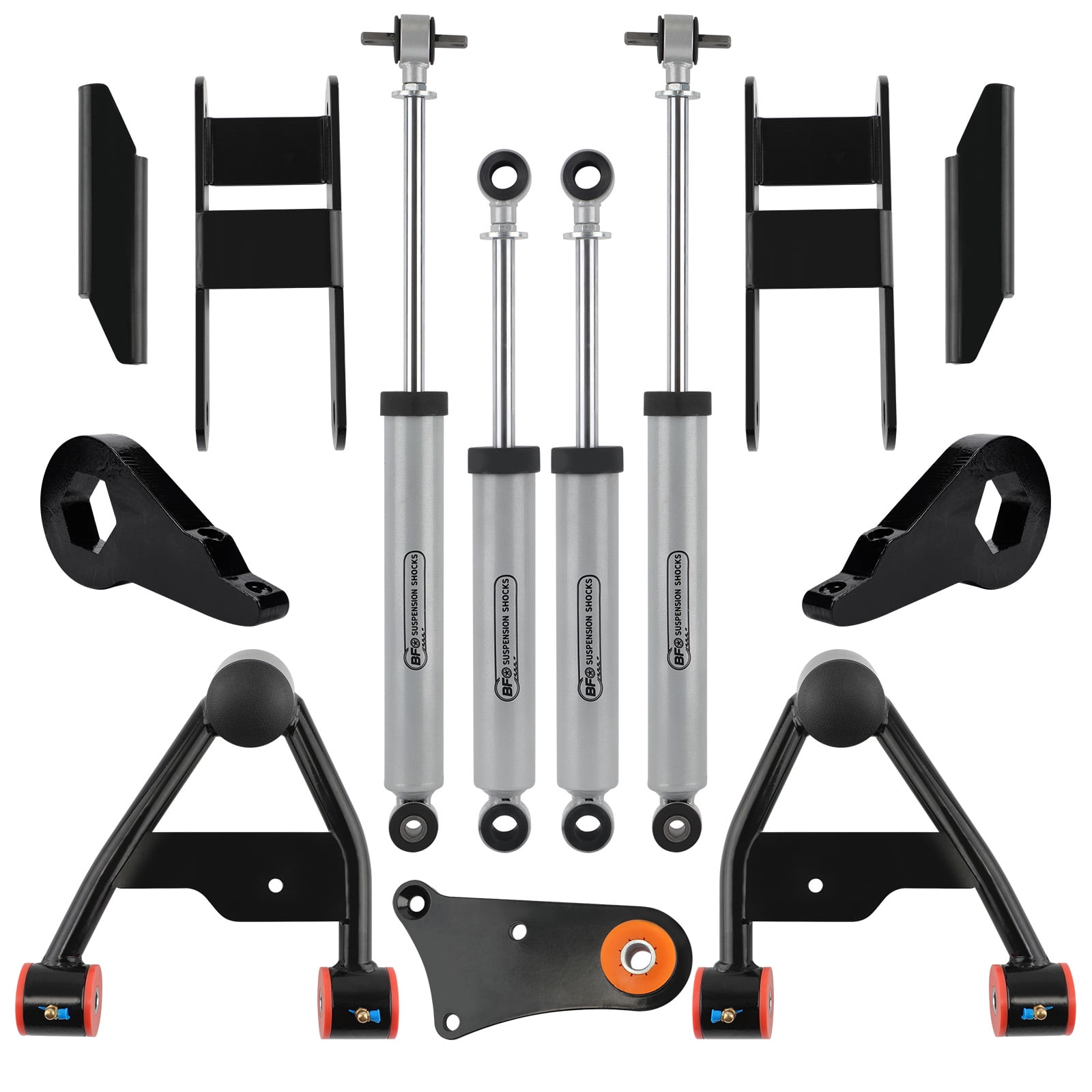BFO 2.5" Lift Kit For Chevy S10 Blazer Pickup For GMC S15 Jimmy Sonoma 1982-2005