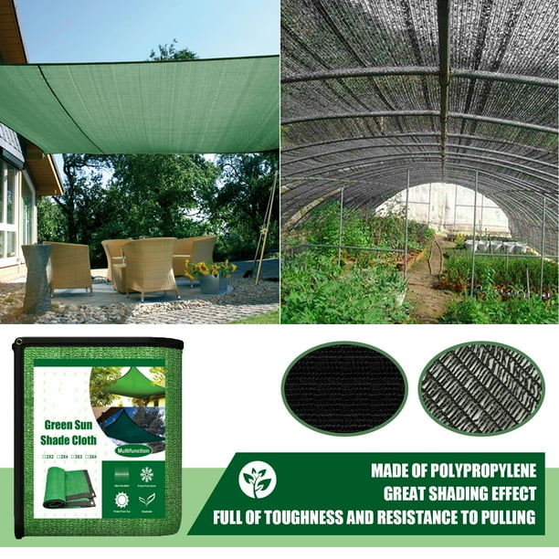 Toldo Toldo Vela - Toldo Toldo Pantalla Planta Invernadero Cubierta (Verde 2x4m) Ndcxsfigh Nuevos Originales