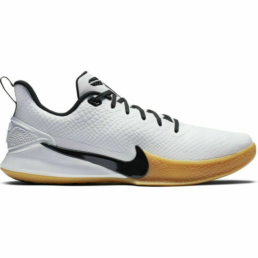 Men's Nike Kobe Mamba Rage Basketball Shoe White/Black/Gum Light Brown Walmart.com