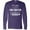 Purple, variant on My Dad is a Firefighter and a Hero Long Sleeve T-Shirt