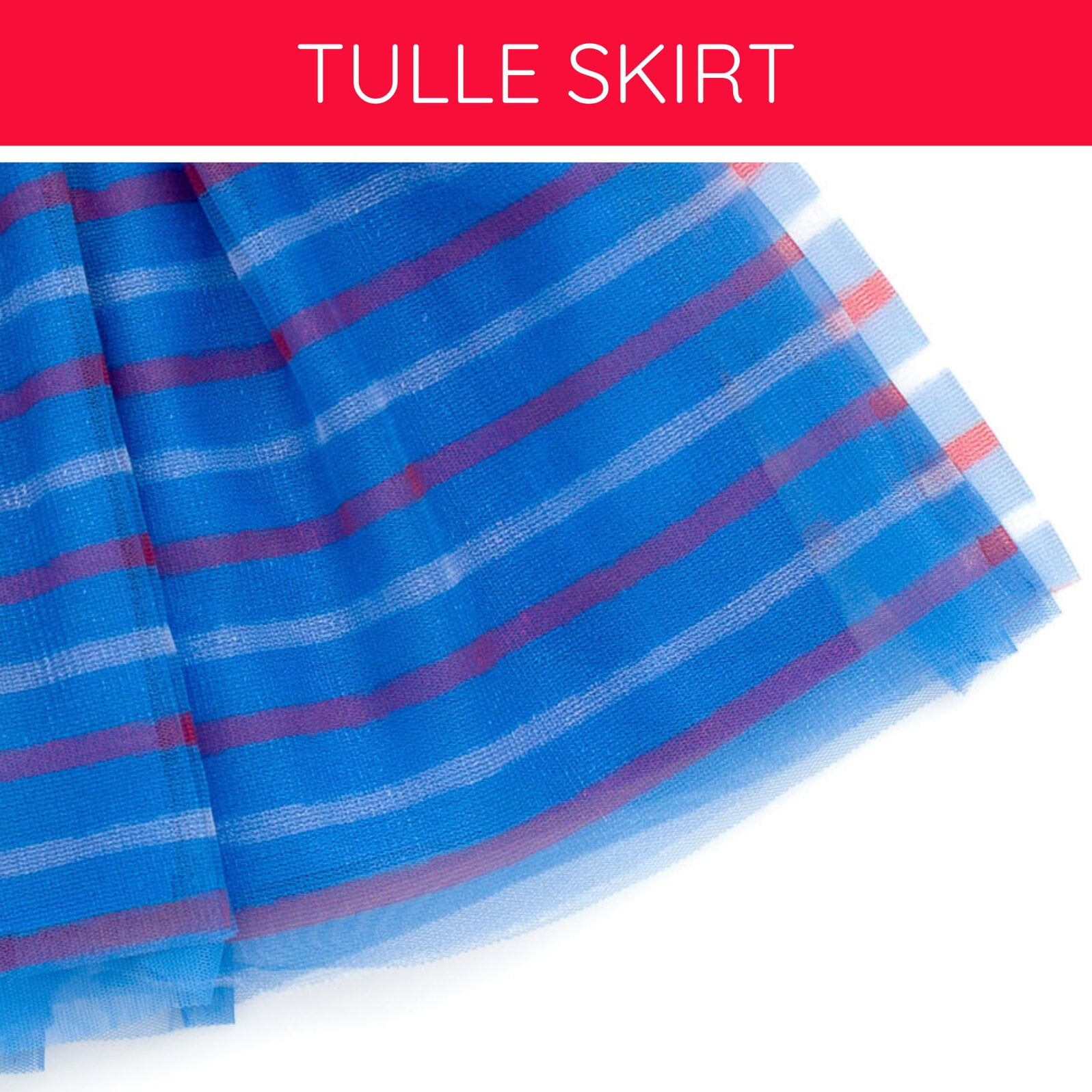 Hello Kitty Big Girls' Tutu Dress Hello Kitty Red Blue