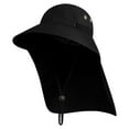 thumbnail image 2 of Lroveb Bucket Hats for Men Outdoor Sun Hat with Cap Wide Brim Fishing Neck Dad Hat, 2 of 9