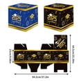 thumbnail image 2 of 2025 Graduation Card Holder - Foldable Cardboard, Sturdy Paper & 9x9in Size - Decorative Storage for Party Cards/Gifts, 2 of 3