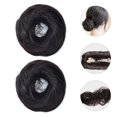 thumbnail image 2 of BRIGHTFUFU 2 piezas de coleteros para el cabello, extensiones de moño, coleteros, extensiones de moño, 2 of 7