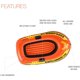 thumbnail image 4 of Explorer Inflatable Boat Series: Dual Air Chambers – Welded Oar Locks – Grab Handles – Bow Rope – Sporty Design, 4 of 5