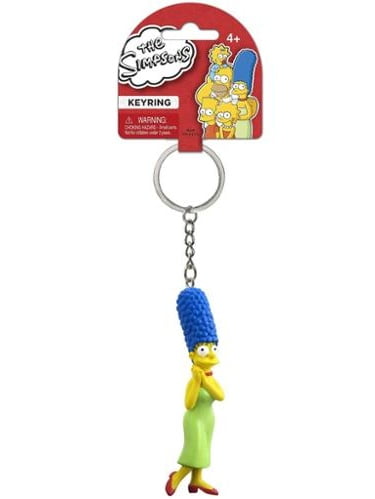 Kidrobot Keychains Series The Simpsons Marge Simpson 1.5" 3D Vinyl Keychain Box 