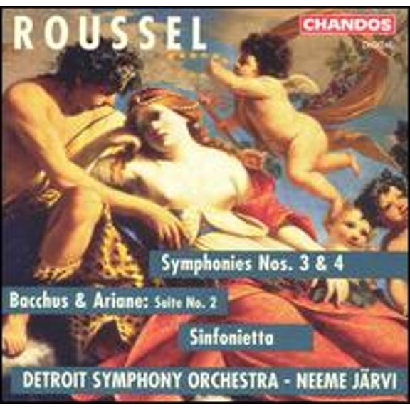 Pre-Owned Roussel: Symphonies Nos. 3 & 4; Bacchus & Ariane: Suite No. 2; Sinfonietta (CD 0095115700723) by Detroit Symphony Orchestra, Neeme Jrvi (conductor)