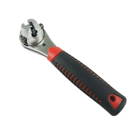 Multifunctional Adjustable Universal Key Torque Spanner Plumbing Pipe Auto 6-22mm Ratchet Wrench Multitool Repairing Tool Eco-friendly Plastics
