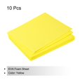 thumbnail image 3 of Unique Bargains EVA Foam Sheets Yellow 7.6 Inch x 5.9 Inch 2mm Thickness for Crafts DIY 10Pcs, 3 of 6