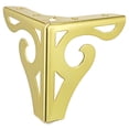 thumbnail image 3 of Patas de muebles con diseño de flores huecas, patas de mesa de té, patas de soporte para gabinete de TV estilo europeo, 3 of 5