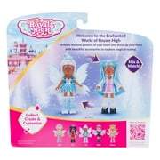 Royale High 3” Ice Fairy Fashion Doll - 1 Figure with 9 Fashion Accessories - Virtual Item Code Included - Series 1 - Ages 5+