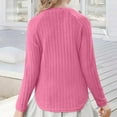 thumbnail image 4 of Ndbuld The Children's Place Girls' Long Sleeve Basic Layering T-Shirt Hot Pink 160cm/63in 13Y, 4 of 9