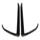 thumbnail image 1 of 2PCs Front Bumper Wind Knife Front Bumper Blade Trim Replacement for Tesla Model Y 2020?2022 Glossy Black, 1 of 5