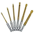 thumbnail image 3 of ROCKROK 6Pcs Hexagonal Shank Drill Kit Precision Alloy Steel for Professional Use, 3 of 8