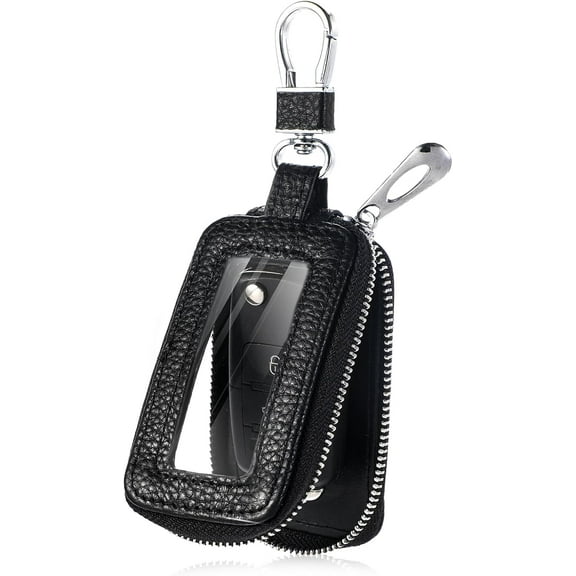 XD4-Universal Premium Car Key Fob Case Key Fob Covers for Car Leather Car Smart Key fob Holder for Remote Key Fob*04