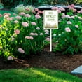 thumbnail image 4 of Eveokoki No Spray Zone Aluminum Sign with Stake Metal Yard Sign Garden Signs Outdoor for Lawn Yard Garden Decor, Easy to Install 7In x 8.8In, 4 of 6