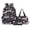 Black, variant on Gradient Fashion Backpack for Students: Lunch Pencil And Backpack Combo for Middle And High School