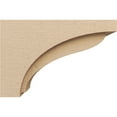 thumbnail image 3 of 7"W x 21"D x 14"H Classic Helena Rough Cedar Woodgrain TimberThane Corbel, Primed Tan, 3 of 6