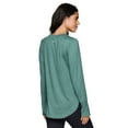 thumbnail image 5 of RBX Active Women's Super Soft Long Sleeve Yoga Tunic Top, 5 of 5