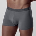 thumbnail image 2 of B91xZ Men's Underwear Briefs Boxer Micro-Stretch Boxer Briefs,Gray XL, 2 of 4