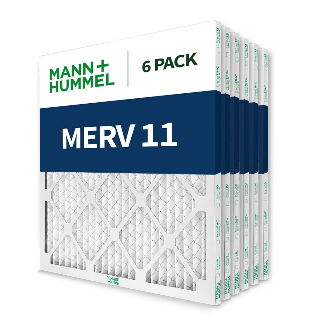 20x20x1 MERV 11 ( MPR 1000 ) Air Filters for AC and Furnace. 12 Pack. (Actual Size: 19-1/2" x 19-1/2" x 7/8")