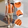 thumbnail image 6 of Shirts for Men Slim Fit Crew Neck Basic Tees Stretch Comfortable Casual Wrinkle Free Solid Color Thermal Tops, 6 of 6